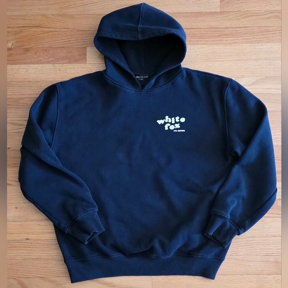 White Fox Women's M/L Navy 4th Edition Hoodie - Picture 2 of 8